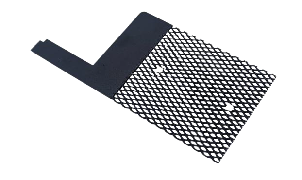 Ruthenium-iridium coated titanium mesh electrode plate